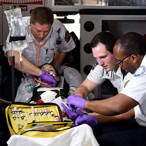 Paramedic, EMT, Ambulance, and Fire Department Supplies featuring vital first aid kits, trauma tools, and emergency response gear.