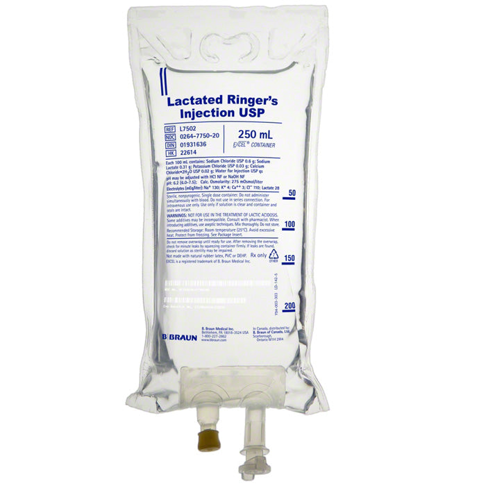 Lactated Ringers IV Bags provide balanced electrolytes and fluids, essential for rehydration and maintaining blood pH in medical treatments.