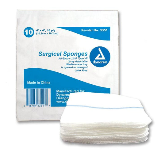 X-Ray Detectable Surgical Gauze Sponges for safe, effective wound care, enhancing visibility and patient safety.