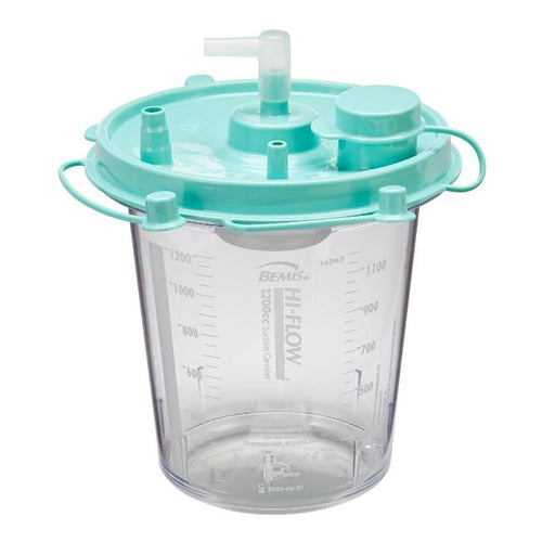 Suction Canister Hi-Flow in use, enhancing patient care and surgical efficiency with sterile tools.