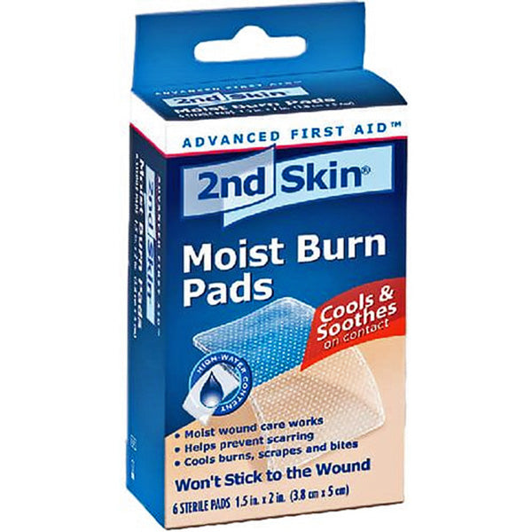 2nd Skin Moist Burn Care Pads 1.5