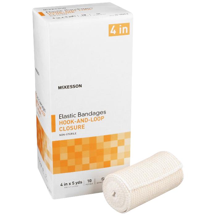 Elastic Bandage Wrap with Hook & Loop Closure for superior support, injury prevention, and recovery.