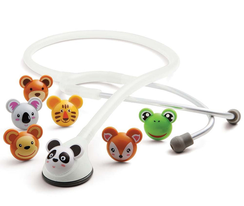 Adscope 618 Adimal Pediatric Stethoscope - fun, reliable tool for children's heart and lung health.