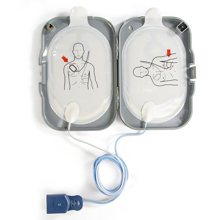 Philips HeartStart AED FRx Smart Pads II Set, Dual Use for Adults and Children