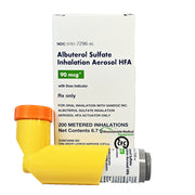 Albuterol Sulfate Inhaler for fast asthma relief, easing bronchospasms, and improving respiratory health during asthma and COPD management.