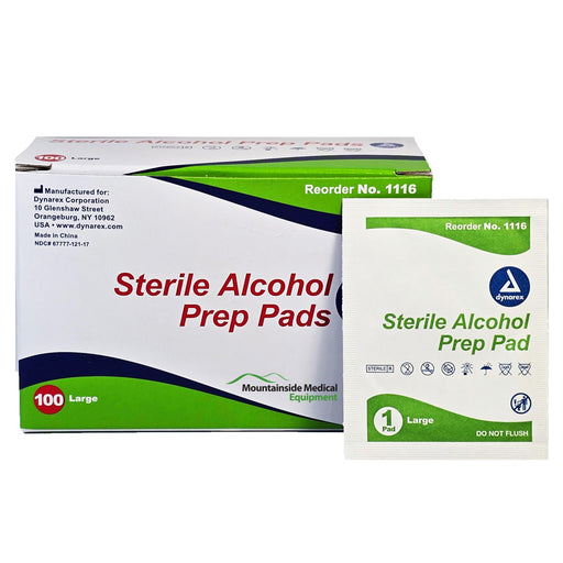 Alcohol Prep Pads for hygiene and disinfection, ensuring safe and sterile wound and injection site care.