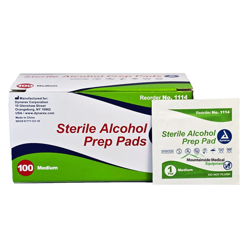 Alcohol Prep Pads for hygiene and disinfection, ensuring safe and sterile wound and injection site care.