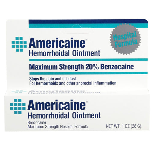 Americaine Hemorrhoidal Ointment Maximum Strength with 20% Benzocaine