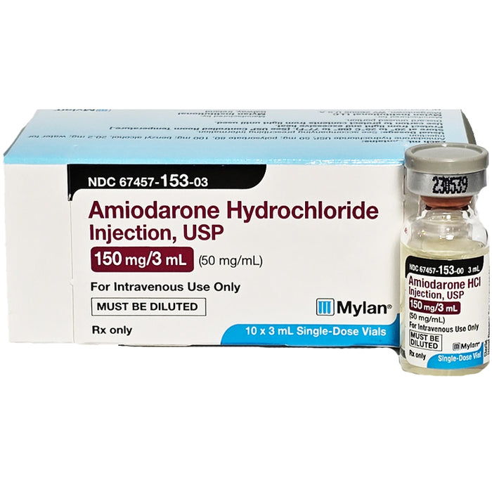 Amiodarone Hydrochloride Injection 150mg/ 3 mL Single Dose Vials