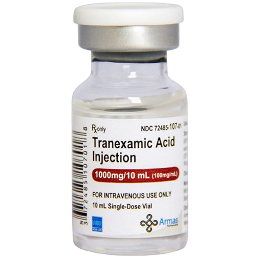 Tranexamic Acid (TXA) for Injection 1,000 mg/10 mL Single-Dose Vial 10 mL x 10/Box