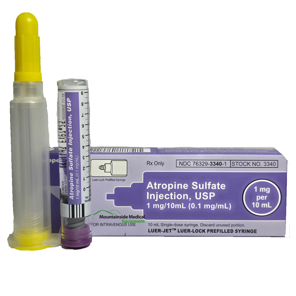 Atropine Sulfate Injection: Heart & Antidote Use — Mountainside Medical ...