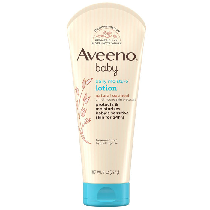 Aveeno Baby Daily Moisture Lotion Fragrance Free 8 oz