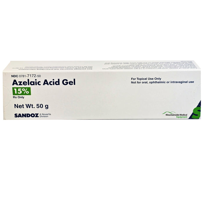 Azelaic Acid Gel 15% Topical 50 gram by Sandoz NDC00781-7172-50