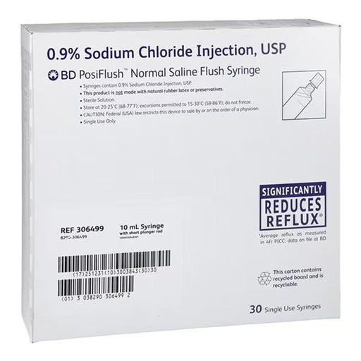 BD PosiFlush IV Flush Solution Sodium Chloride 0.9% Injection Prefilled Syringe