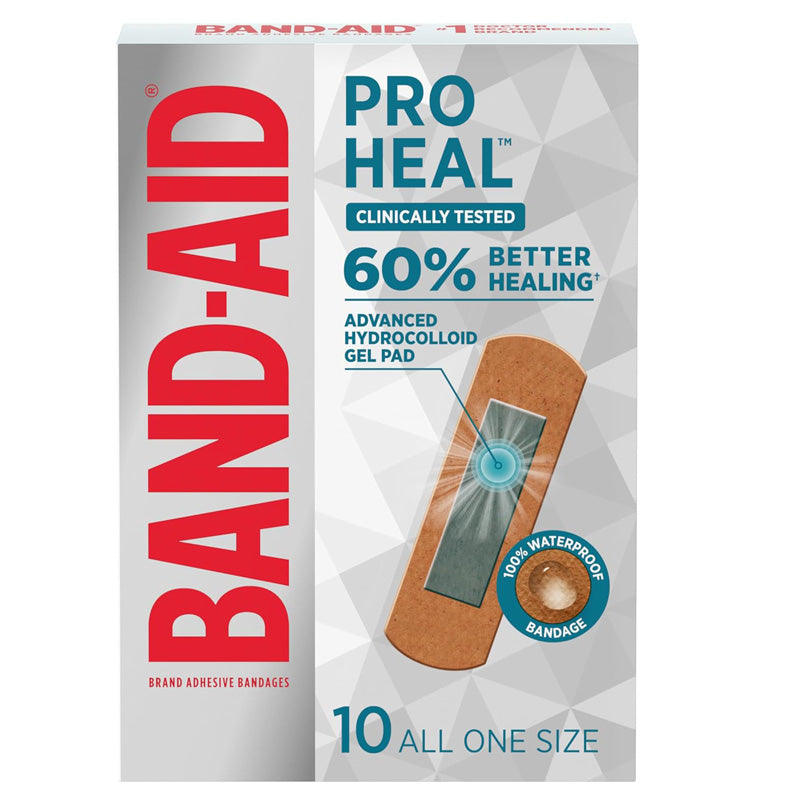 Band-Aid Pro Heal Adhesive Bandages with Hydrocolloid Gel Pads