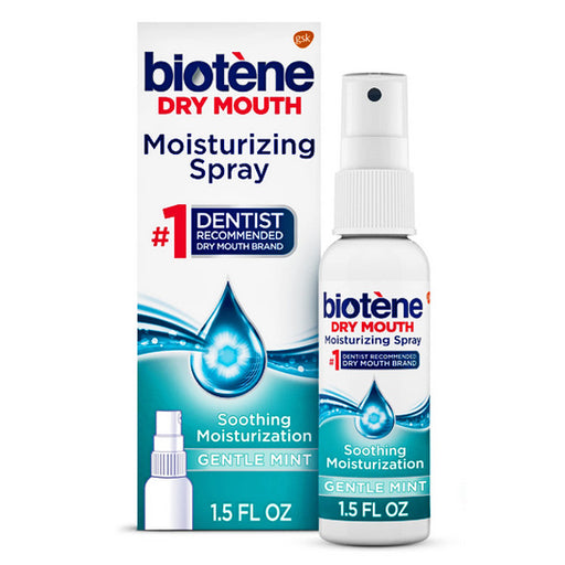 Biotene Dry Mouth Moisturizing Relief Mouth Spray with Gentle Mint Flavor