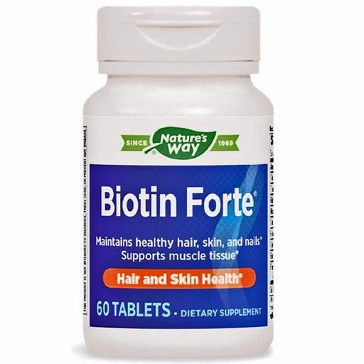 Biotin Forte Complex Tablets by Natures Way