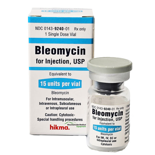 Bleomycin Injection USP 15 Units Per Vial Himka 00143-9240-01