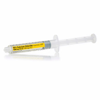 Calcium Chloride 10% Injection Glass Syringe NDC 00409-4928-11