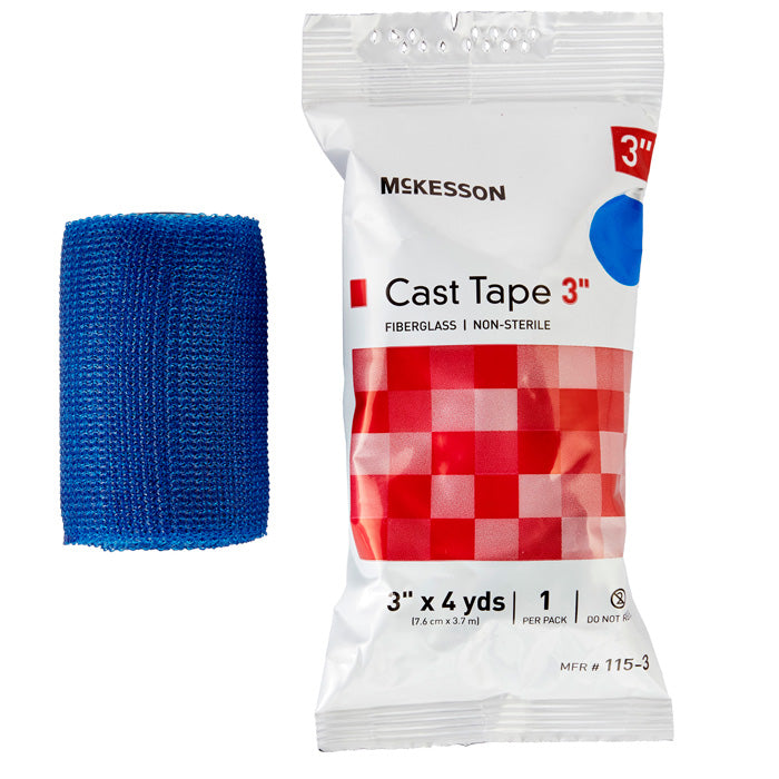Cast Tape 3 inch x 12 Foot Blue Color