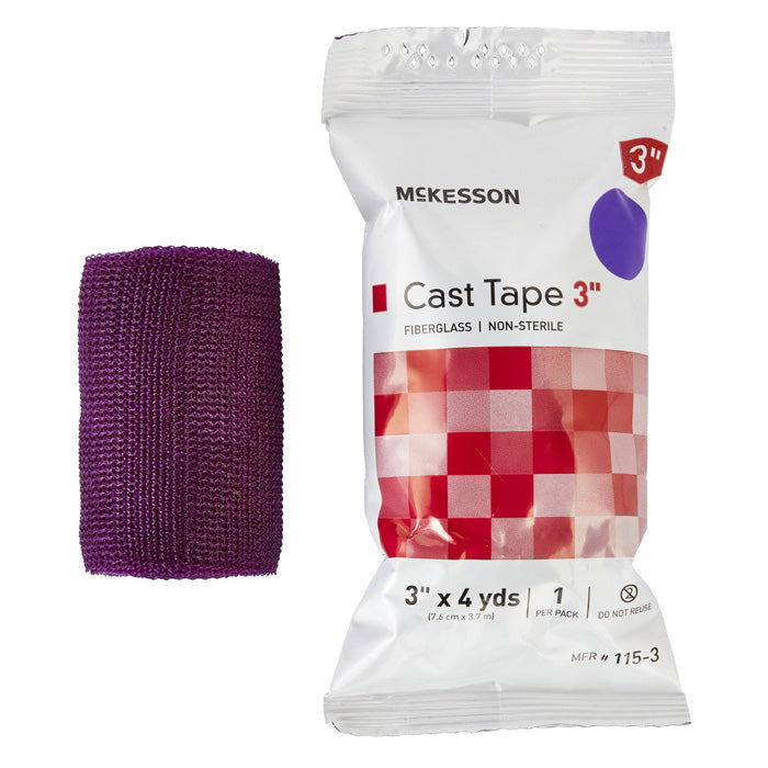 Cast Tape 3 inch x 12 Foot Purple Color