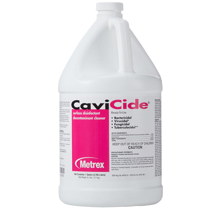 Cavicide Surface Disinfectant Gallon Container