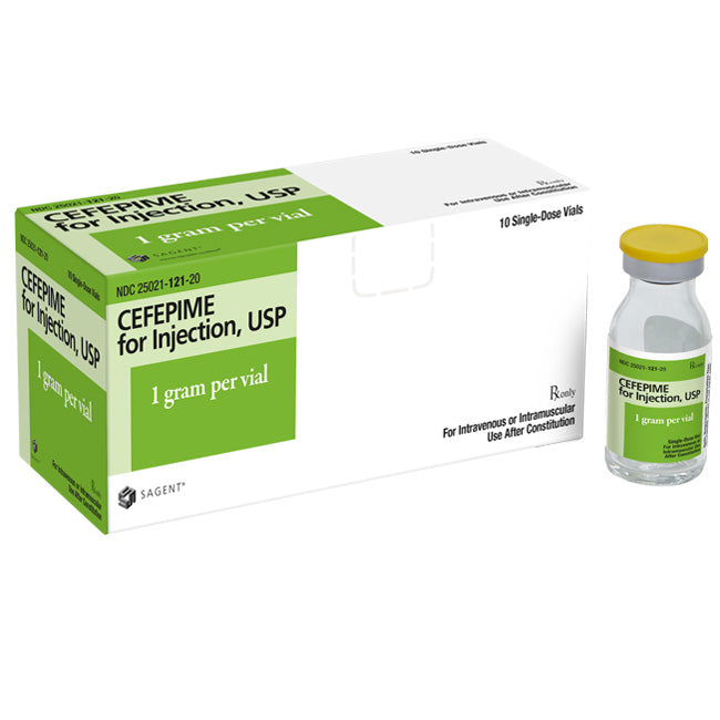 Cefepime Injection 1 Gram Per Vial 1