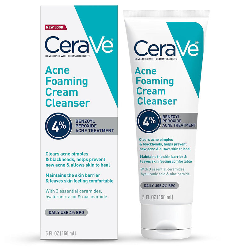 CeraVe Acne Foaming Cream Cleanser 5 oz