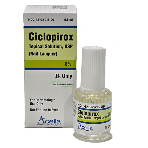 CiclopIrox Topical Solution 8% Nail Lacquer NDC 42192-0715-06