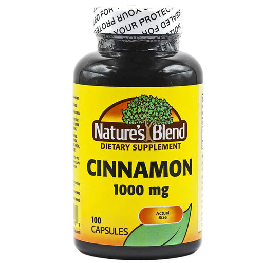 Cinnamon 1000mg Capsules by Nature's Blend