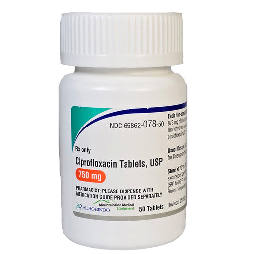 Ciprofloxacin Tablets 750 mg by Aurobindo Pharma