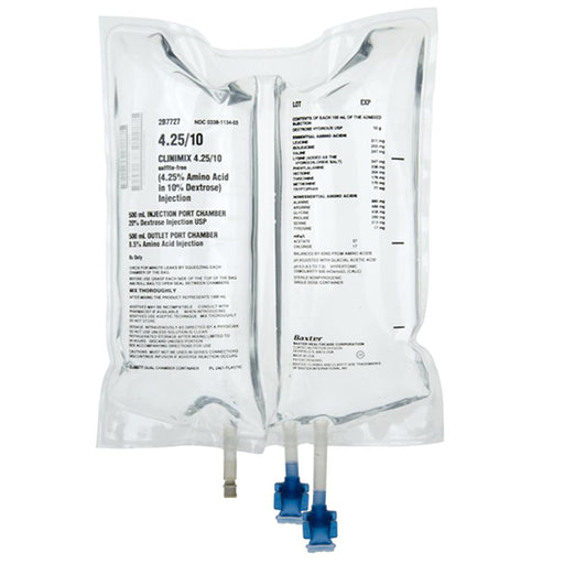Clinimix Amino Acid 4.25% in Dextrose IV Bag Injection Sulfite-Free 1000 mL x 6/Case 