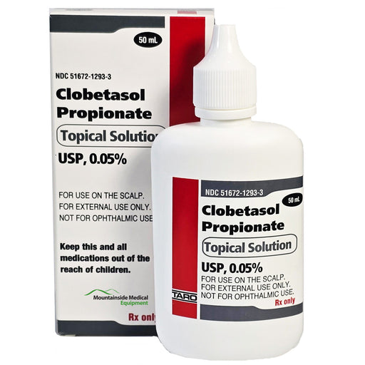 Clobetasol Propionate Topical Solution 0.05% by Taro NDC  51672-1293-03