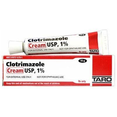 Clotrimazole 1% Antifungal Cream for effective treatment of fungal infections, promoting healthy skin and relief.