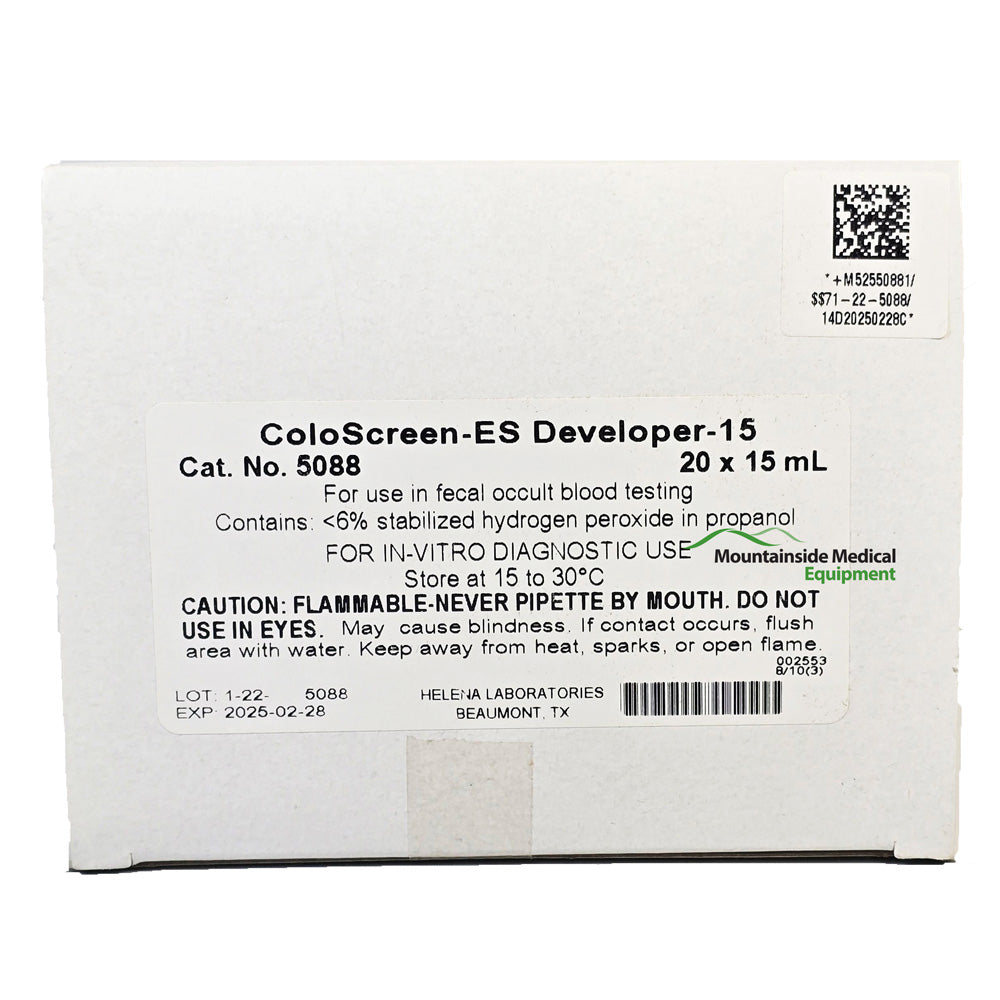 ColoScreen ES Developer For Fecal Occult Blood Testing 15 mL by Helena Laboratorie