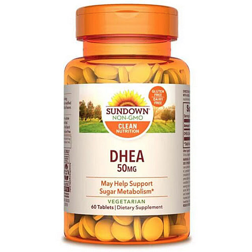 DHEA 50mg Tablets by Sundown 60 Count