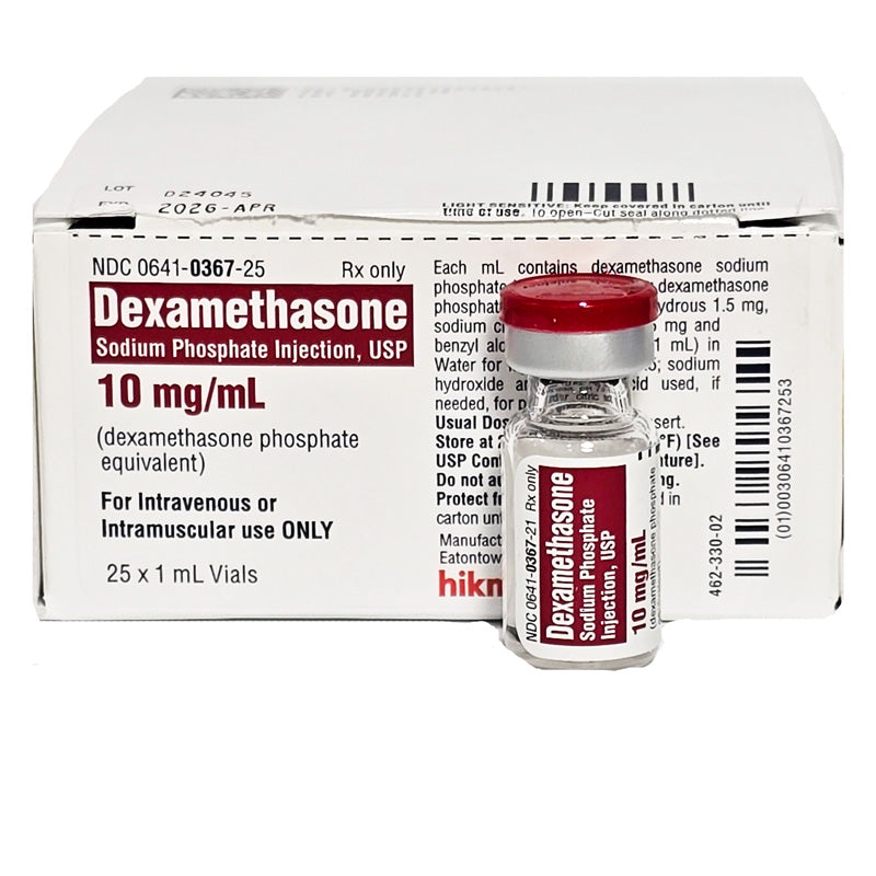 Dexamethasone Sodium Phosphate 1 mL by Hikma NDC 00641-0367-25