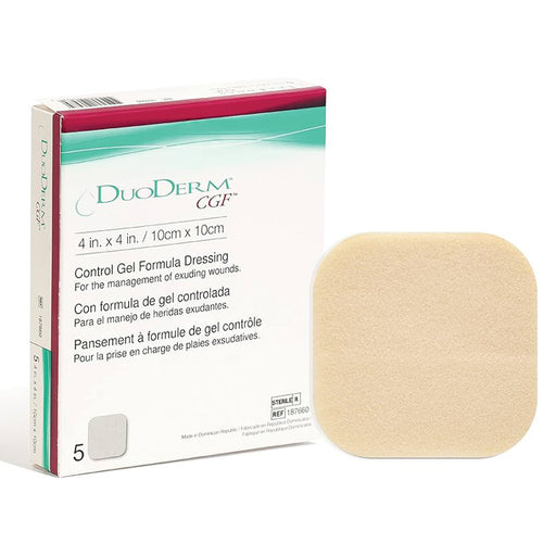 Duoderm CGF Hydrocolloid Dressings offer advanced wound care, promoting healing with moisture management and skin protection.