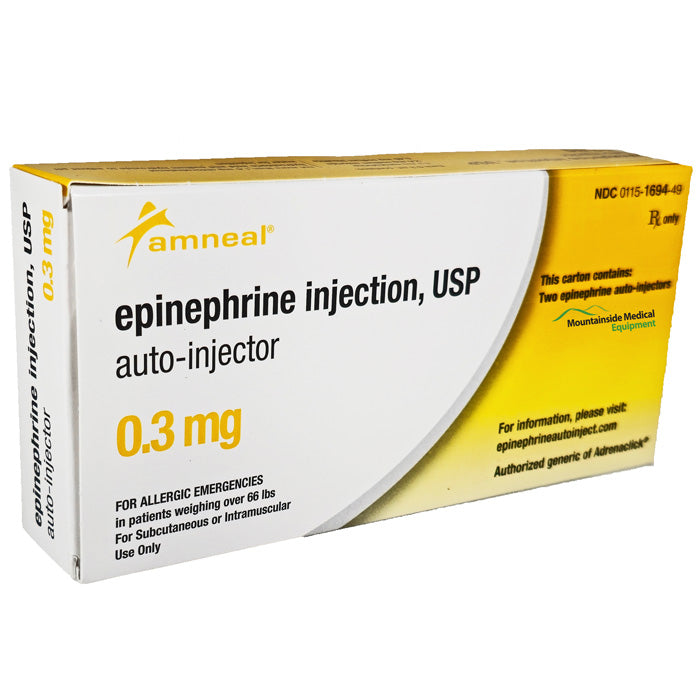 Epinephrine Auto-Injector Emergency Anaphylaxis device for immediate allergic reaction management, lifesaving aid in critical situations.