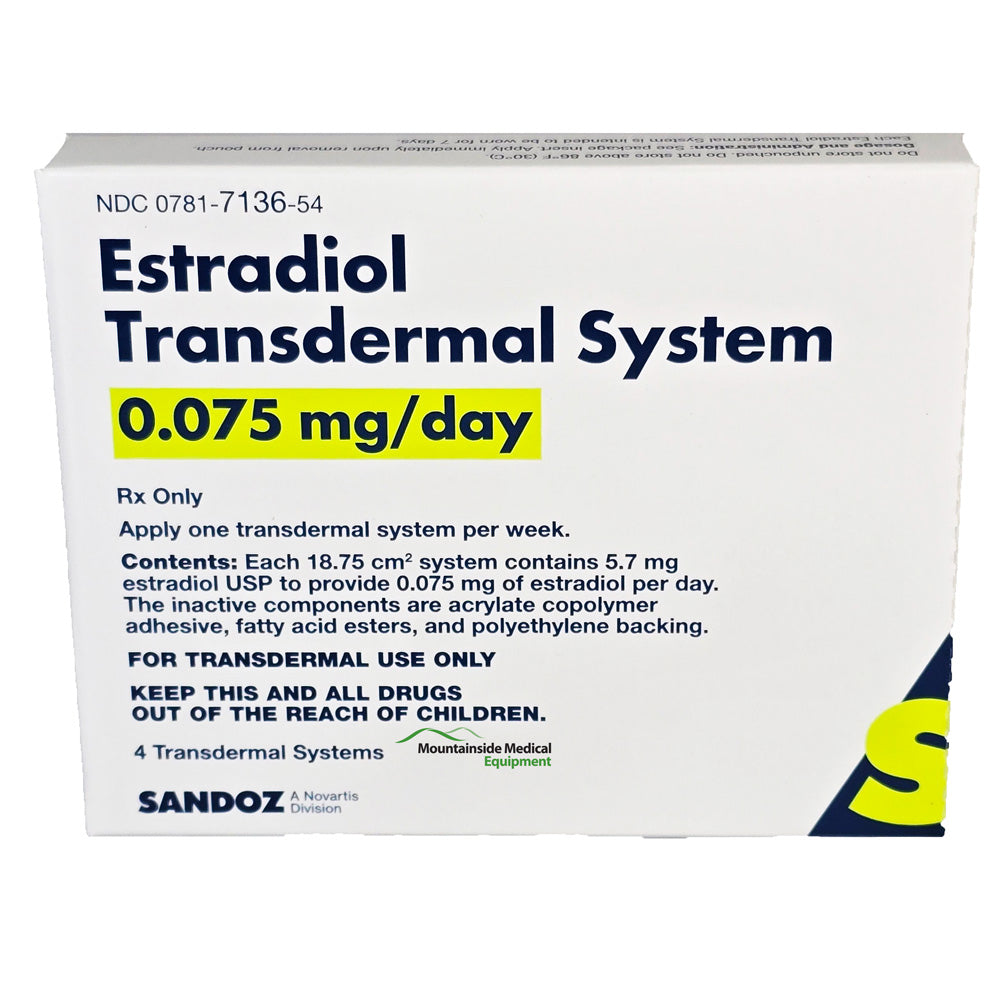 Estradiol Transdermal System 0.075 mg by Sandoz