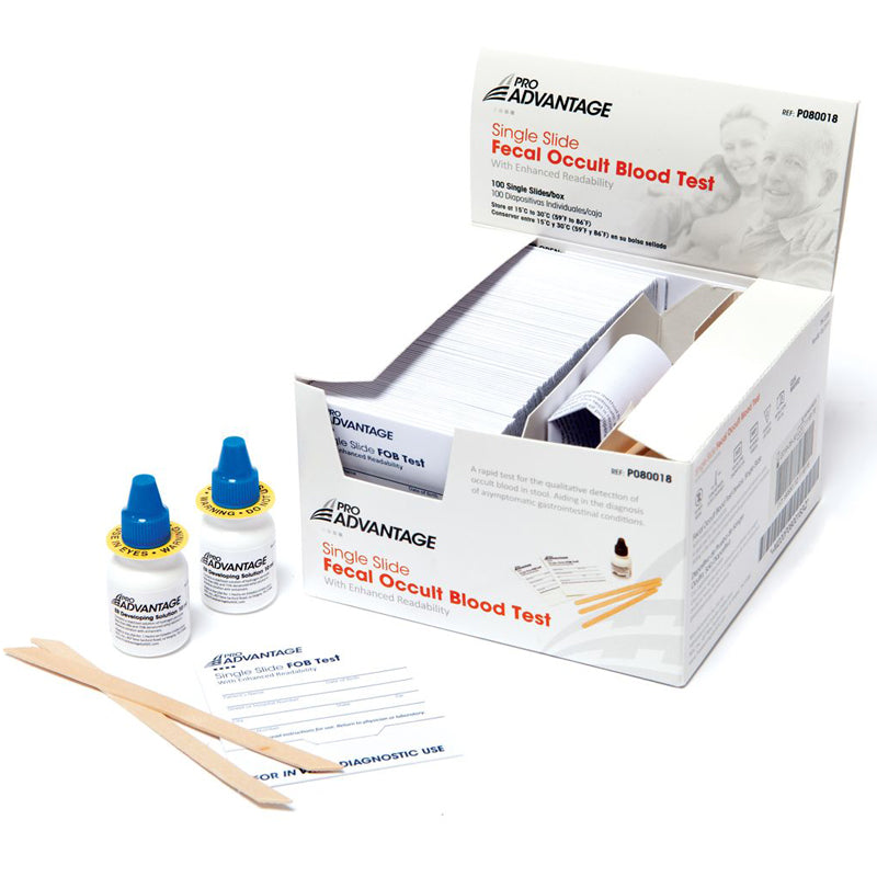 Fecal Occult Blood Stool Test Kit for Colon Health and Early Detection of Colorectal Issues.