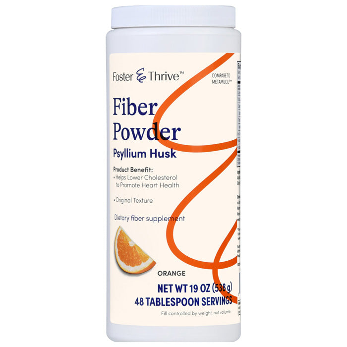 Fiber Supplement Powder with Psyllium Husk aids digestion, supports gut health, and promotes regularity, essential for balanced nutrition.