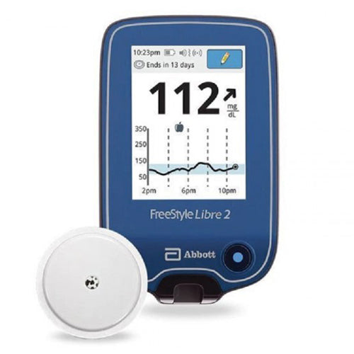 FreeStyle Libre 2 Flash Blood Glucose Monitor for Continuous Diabetes Management and Accurate Blood Sugar Monitoring.