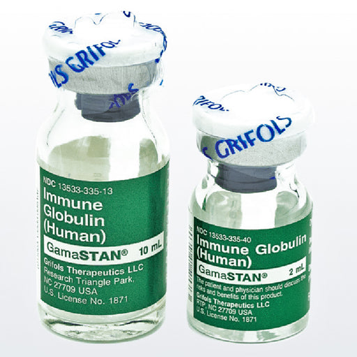 GamaSTAN Immune Globulin Treatment Vials