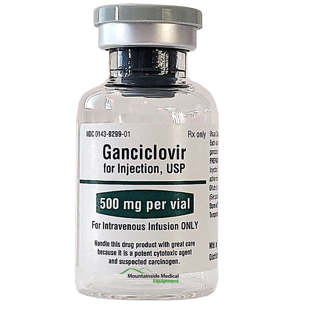 Ganciclovir Sodium Injection 500 mg Hikma NDC 0143-9299-10