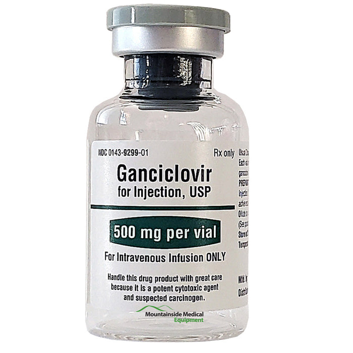 Ganciclovir Sodium Injection 500 mg Hikma NDC 0143-9299-10