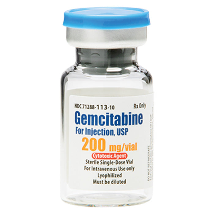 Gemcitabine injection 200mg Single Dose Glass Vial 10 mL