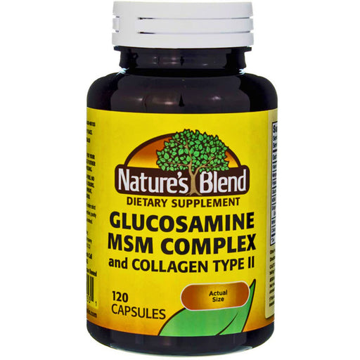Glucosamine MSM & Collagen Type Ii Complex Tablets 120 Count