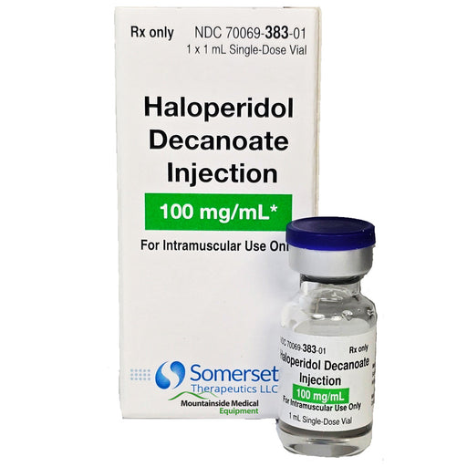 Haloperidol Decanoate Injection 100 mg by Somerset 70069-0383-01