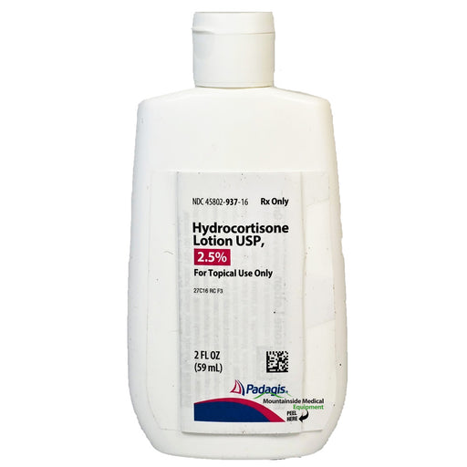 Hydrocortisone 2.5% Lotion by Padagis 45802-0937-1